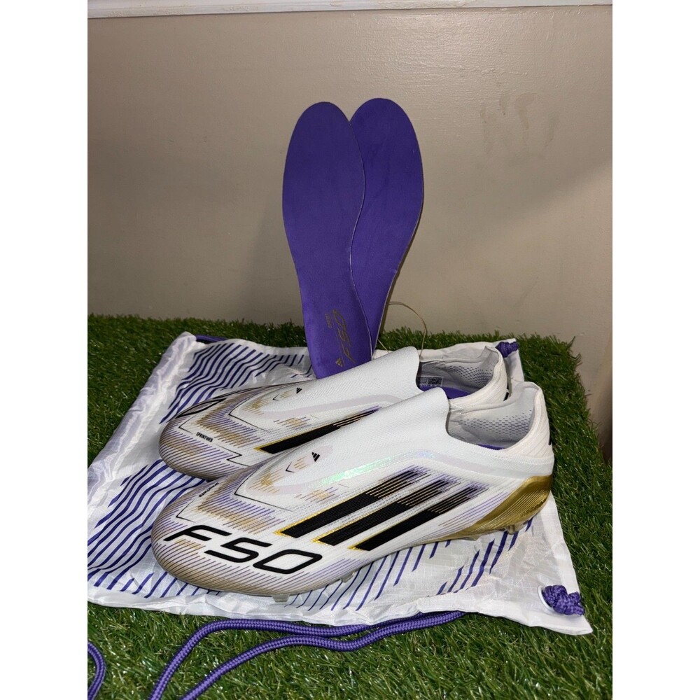 Mens Size 11.5 Adidas F50 Elite Laceless LL FG Soccer Cleats Shoes JH7625 NEW